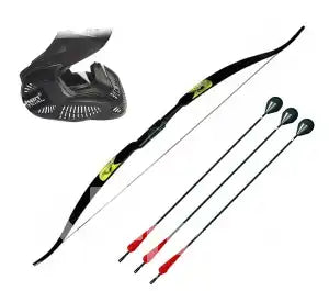 Weergave van Archery Tag set met helm